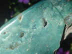 Polished One Side Great Dyke Mtorolite Chrysoprase Slices x 2 From Great Dyke Mountain Range, Zimbabwe