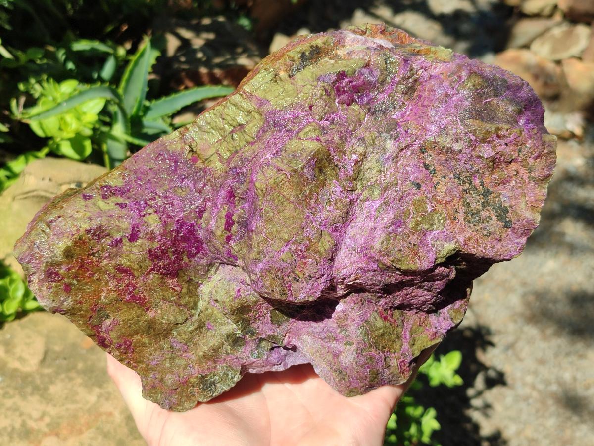 Natural Large Cobbed Stichtite Specimen x 1 From Barberton, South Africa