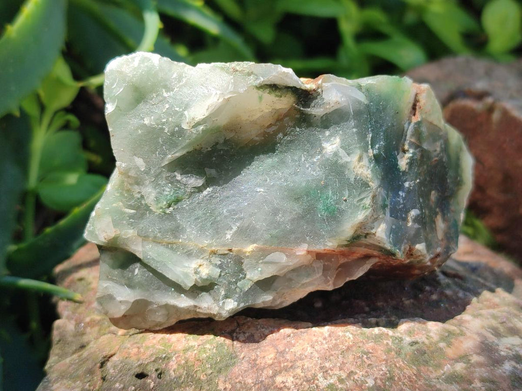 Natural Swazi Jade Cobbed Specimens x 12 From Swaziland