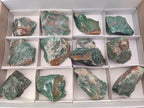 Natural Swazi Jade Cobbed Specimens x 12 From Swaziland