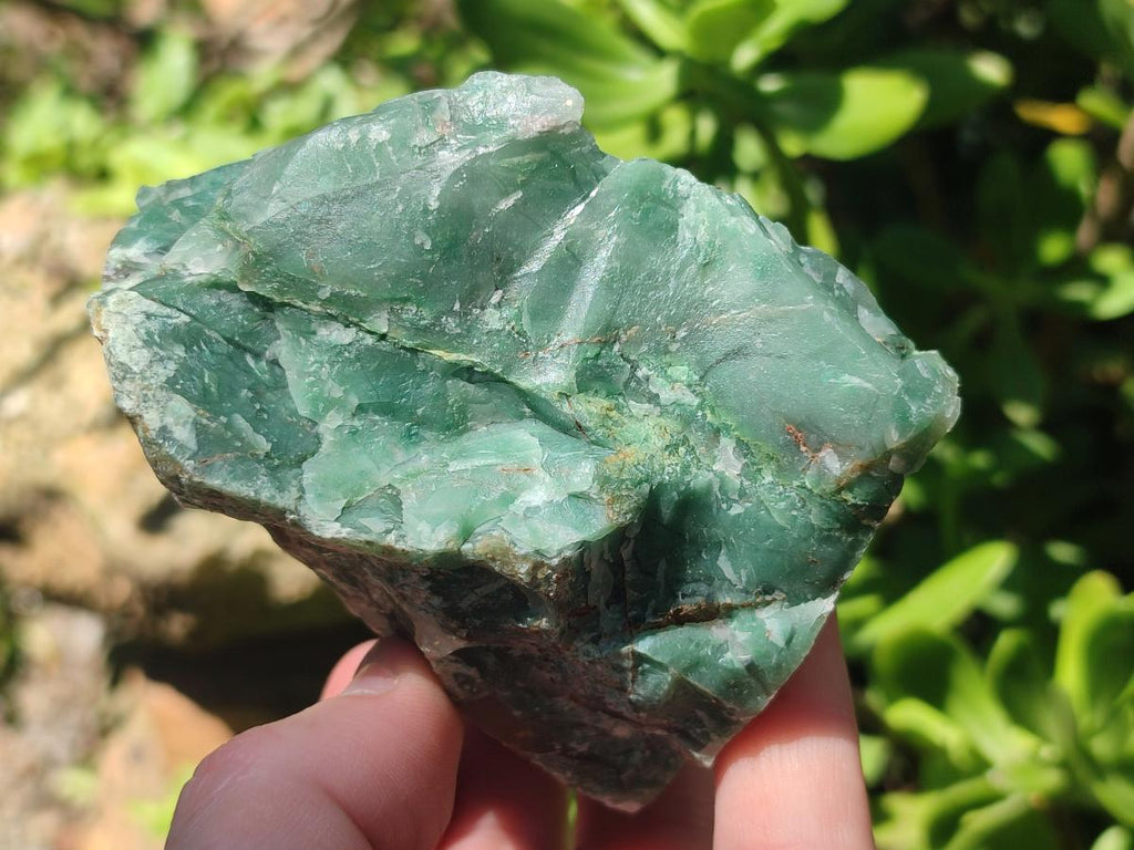 Natural Swazi Jade Cobbed Specimens x 12 From Swaziland