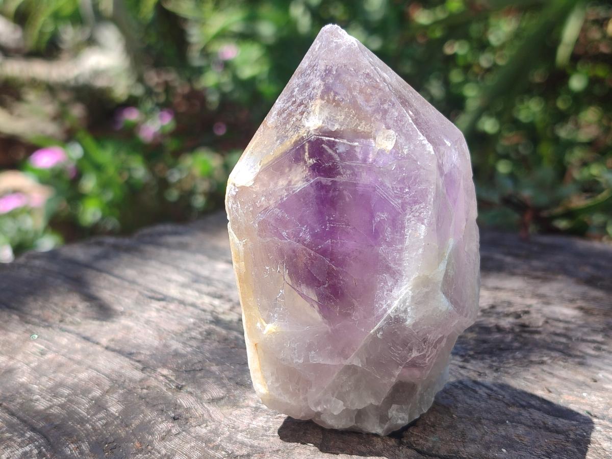 Natural Jacaranda Amethyst Single Crystals x 17 From Mumbwa, Zambia