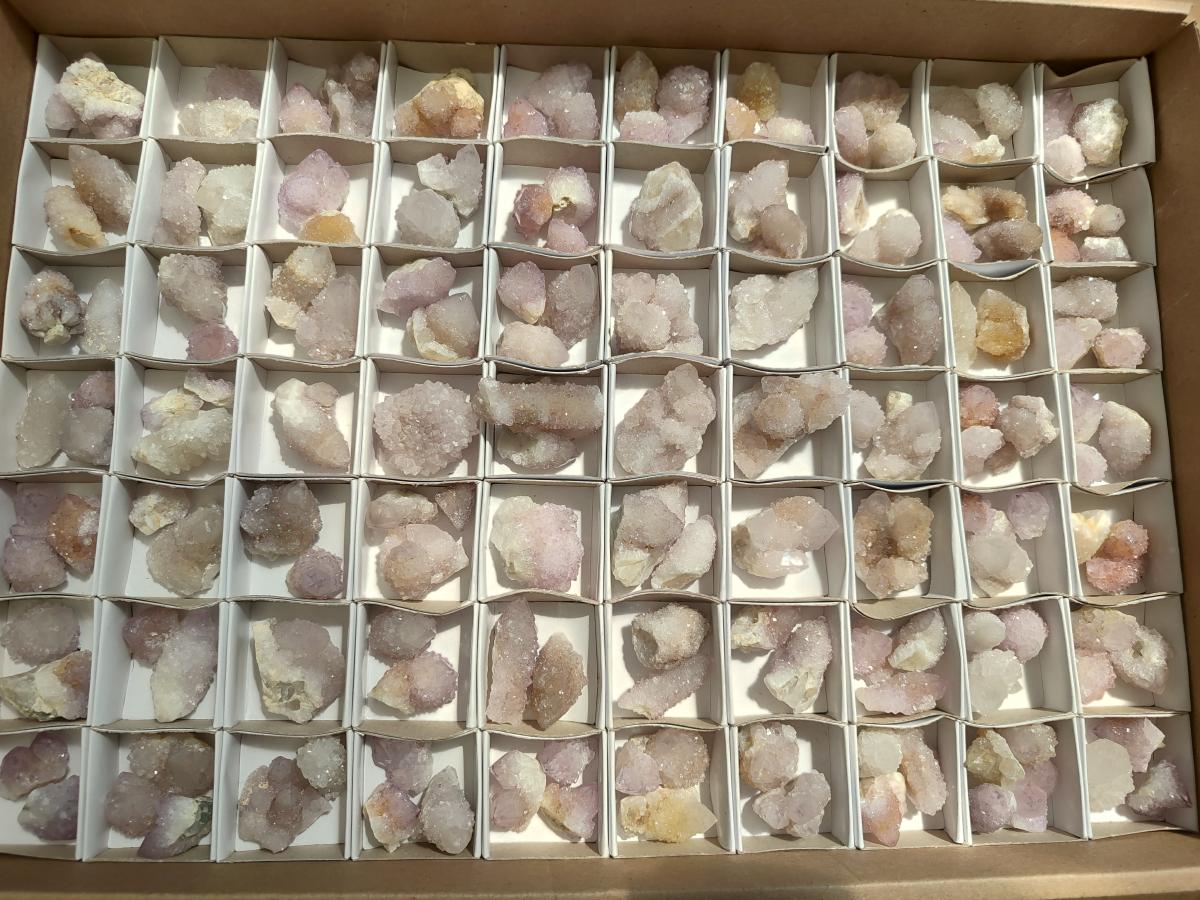 Natural Mini Spirit Quartz Single Crystals x 158 From Boekenhouthoek, South Africa - Toprock Gemstones and Minerals 