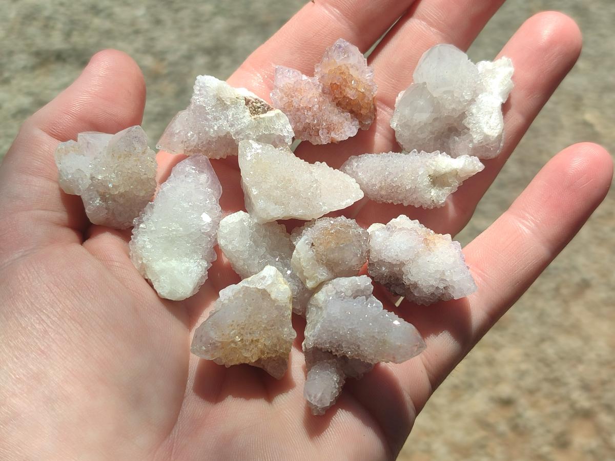 Natural Mini Spirit Quartz Single Crystals x 158 From Boekenhouthoek, South Africa - Toprock Gemstones and Minerals 
