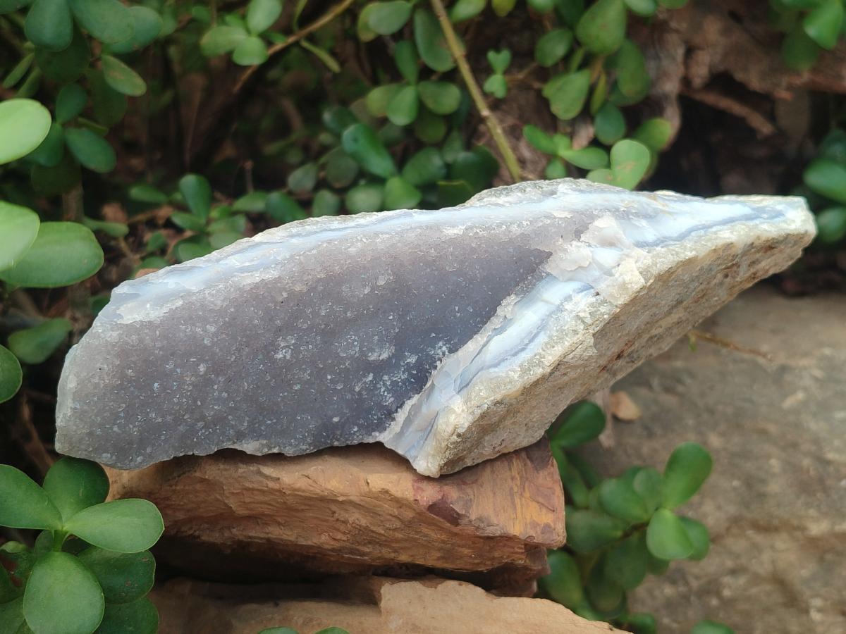 Natural Blue Lace Agate Geode and Vug Specimens x 32 From Nsanje, Malawi - Toprock Gemstones and Minerals 