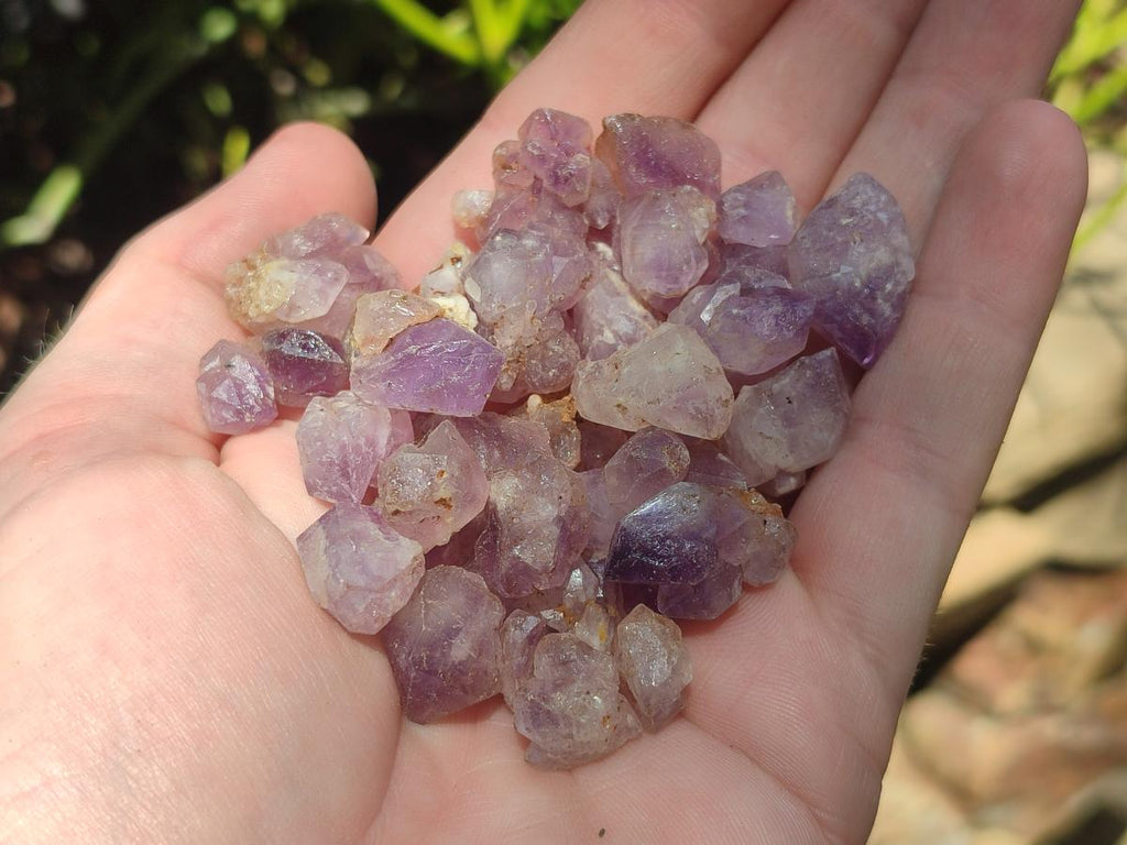 Natural Lilac Amethyst Crystals Bags of 1kg Lots x 3 From Madagascar - Toprock Gemstones and Minerals 