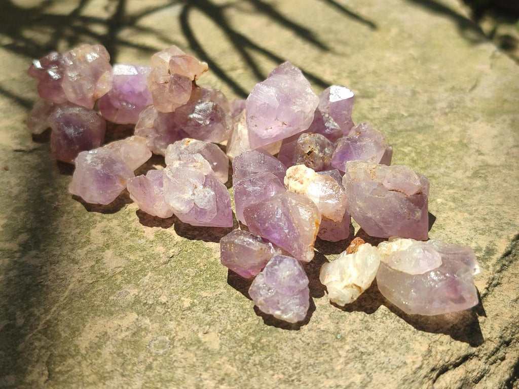 Natural Lilac Amethyst Crystals Bags of 1kg Lots x 3 From Madagascar - Toprock Gemstones and Minerals 