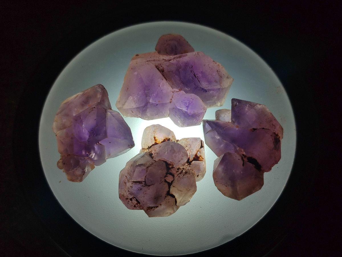 Natural Lilac Amethyst Crystals Bags of 1kg Lots x 3 From Madagascar - Toprock Gemstones and Minerals 