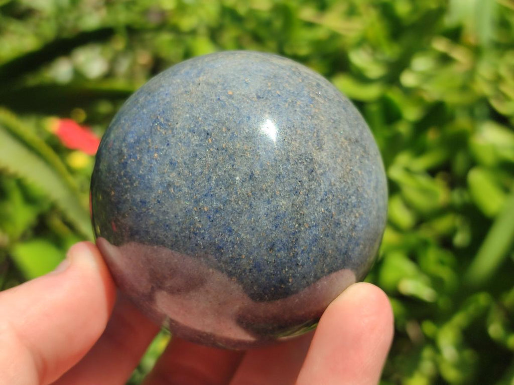 Polished Lazulite Spheres x 6 From Madagascar - Toprock Gemstones and Minerals 