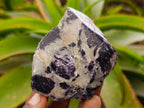 Polished One Side Silver Leaf Lepidolite Domed Nodules x 12 From Zimbabwe - Toprock Gemstones and Minerals 