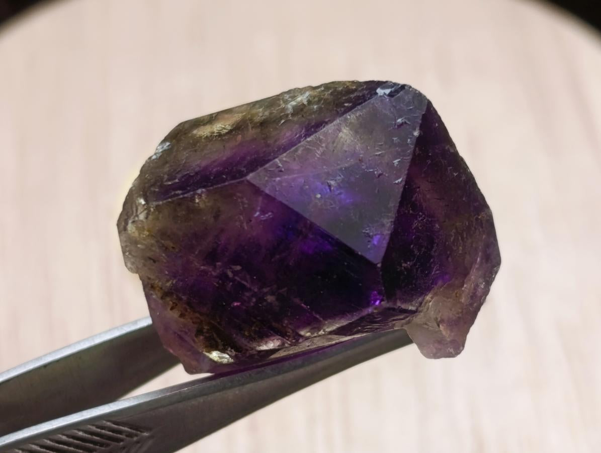 Natural Smokey Window Amethyst Crystals x 70 From Chiredzi, Zimbabwe - Toprock Gemstones and Minerals 