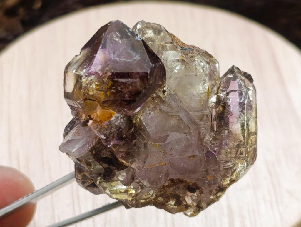 Natural Smokey Window Amethyst Crystals x 70 From Chiredzi, Zimbabwe - Toprock Gemstones and Minerals 