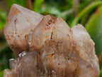 Natural Cascading White Phantom Smokey Luena Quartz Clusters x 2 From Luena, Congo - Toprock Gemstones and Minerals 
