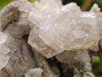 Natural Stacked Rhombohedral Calcite Specimens with Spearhead Sceptre Crystals and Phosphorus Aragonite x 1 From Albert's Mountain, Lesotho - Toprock Gemstones and Minerals 