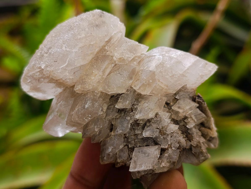 Natural Stacked Rhombohedral Calcite Specimens with Spearhead Sceptre Crystals and Phosphorus Aragonite x 1 From Albert's Mountain, Lesotho - Toprock Gemstones and Minerals 