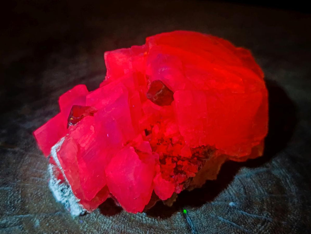 Natural Stacked Rhombohedral Calcite Specimens with Spearhead Sceptre Crystals and Phosphorus Aragonite x 1 From Albert's Mountain, Lesotho - Toprock Gemstones and Minerals 