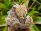 Natural Stacked Rhombohedral Calcite Specimens with Spearhead Sceptre Crystals and Phosphorus Aragonite x 1 From Albert's Mountain, Lesotho - Toprock Gemstones and Minerals 