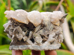 Natural Stacked Rhombohedral Calcite Specimens with Spearhead Sceptre Crystals and Phosphorus Aragonite x 1 From Albert's Mountain, Lesotho - Toprock Gemstones and Minerals 