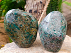 Polished Emerald Mica 'Mutokolite' Standing Display Pieces x 4 From Mutoko, Zimbabwe - Toprock Gemstones and Minerals 