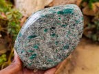 Polished Emerald Mica 'Mutokolite' Standing Display Pieces x 4 From Mutoko, Zimbabwe - Toprock Gemstones and Minerals 