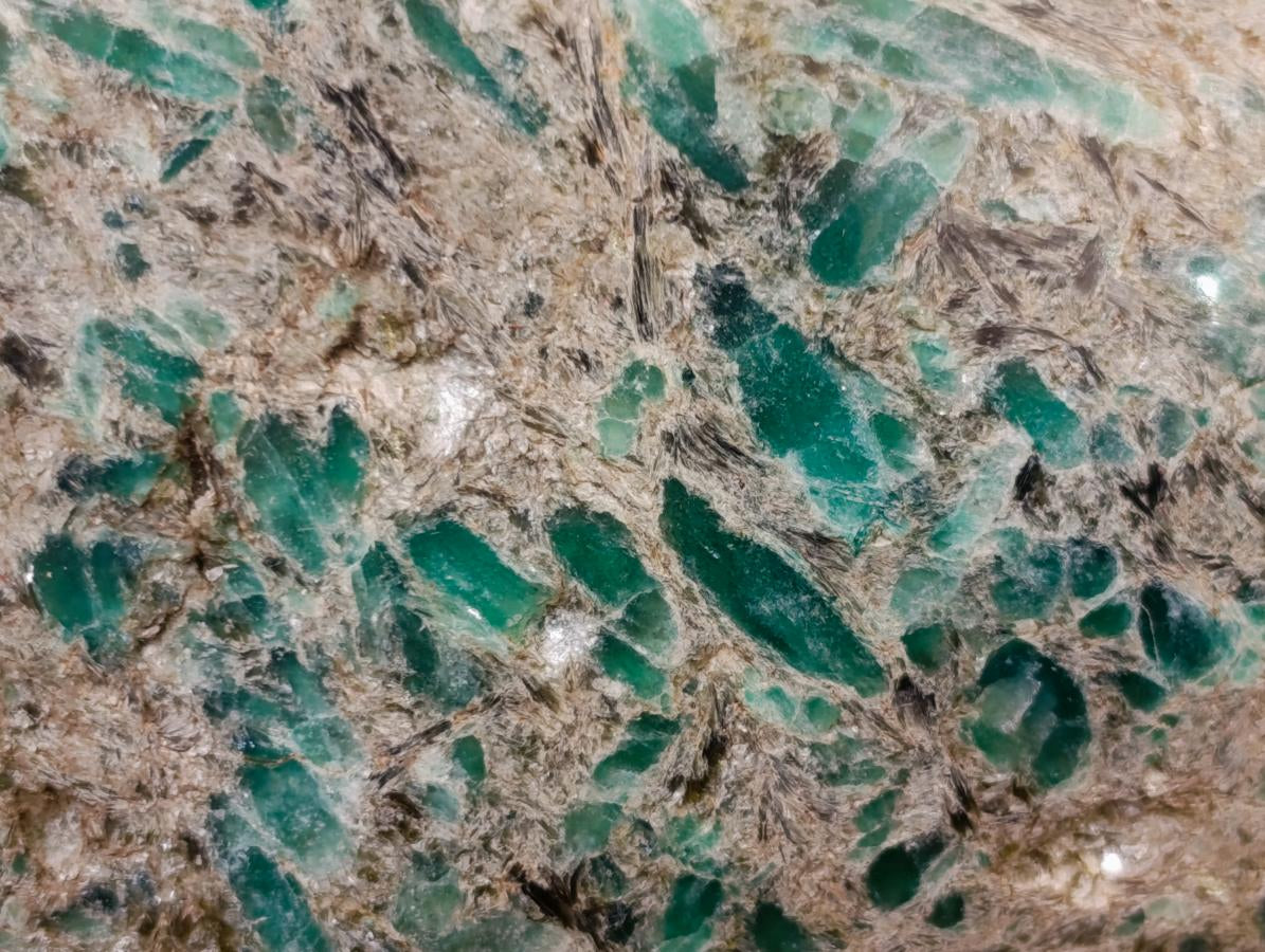 Polished Emerald Mica 'Mutokolite' Standing Display Pieces x 4 From Mutoko, Zimbabwe - Toprock Gemstones and Minerals 