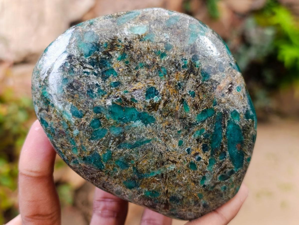 Polished Emerald Mica 'Mutokolite' Standing Display Pieces x 4 From Mutoko, Zimbabwe - Toprock Gemstones and Minerals 