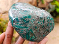 Polished Emerald Mica 'Mutokolite' Standing Display Pieces x 4 From Mutoko, Zimbabwe - Toprock Gemstones and Minerals 