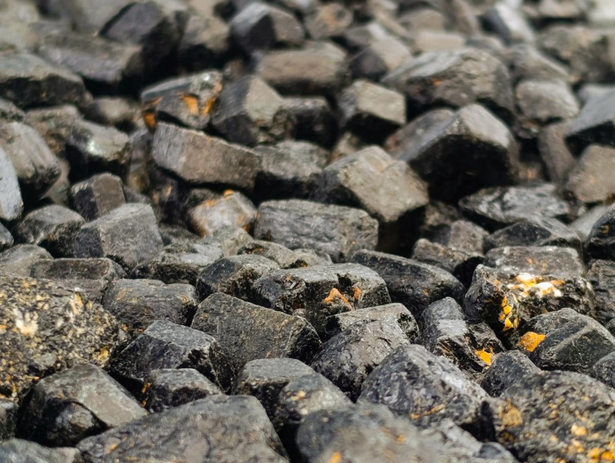 Natural MIni Schorl Black Tourmaline Crystals x 1,69 Kg Lot From Zimbabwe - Toprock Gemstones and Minerals 
