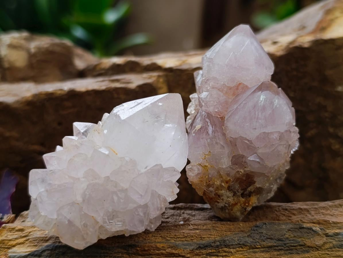 Natural Spirit Amethyst Crystals and Clusters x 12 From Boekenhouthoek, South Africa - Toprock Gemstones and Minerals 