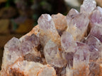 Natural Sugar Amethyst Clusters x 3 From Solwezi, Zambia - Toprock Gemstones and Minerals 