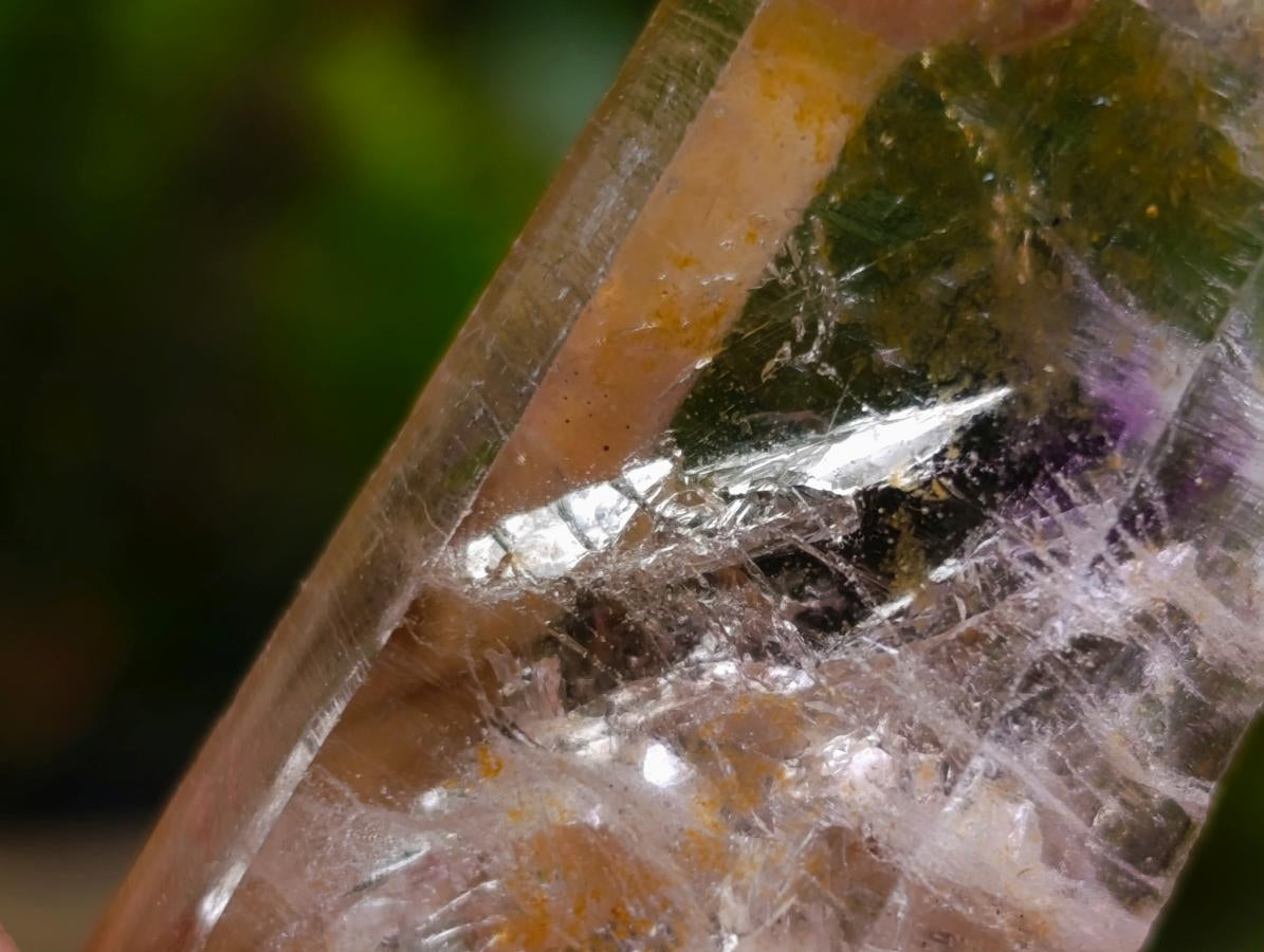 Natural Mix of Window Smokey Quartz and Amethyst Crystals x 32 From Brandberg, Namibia - Toprock Gemstones and Minerals 