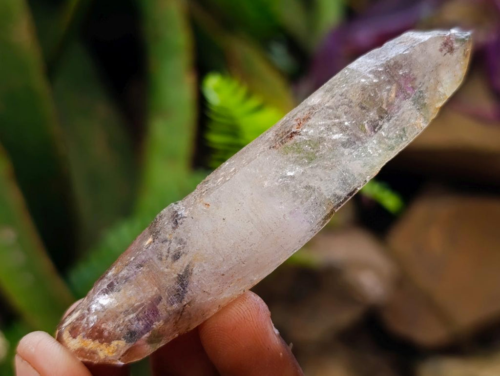 Natural Mix of Window Smokey Quartz and Amethyst Crystals x 32 From Brandberg, Namibia - Toprock Gemstones and Minerals 