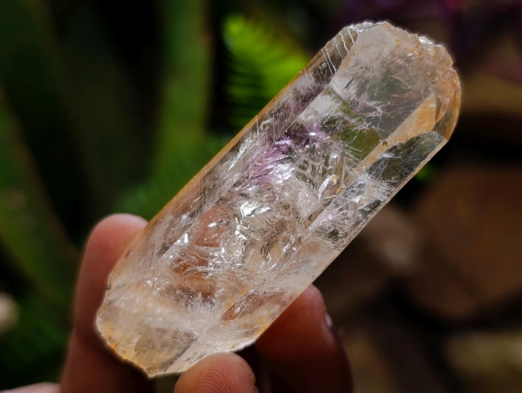 Natural Mix of Window Smokey Quartz and Amethyst Crystals x 32 From Brandberg, Namibia - Toprock Gemstones and Minerals 
