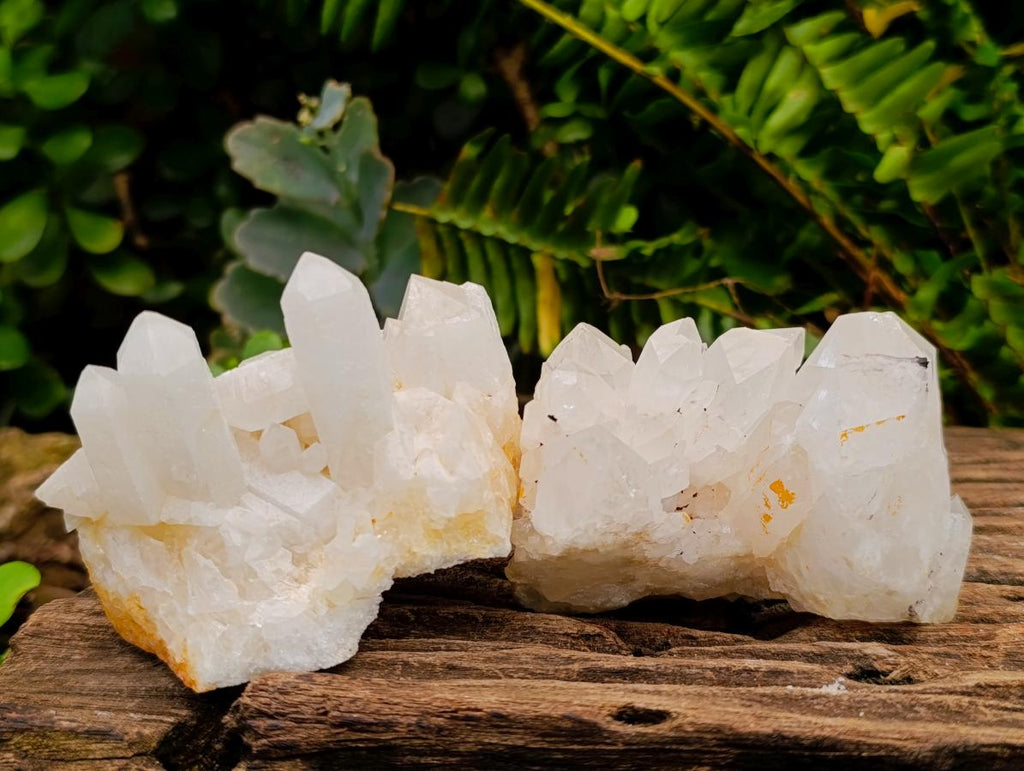 Natural Cascading "Anananas" Candle Quartz Clusters x 12 From Antsirabe, Madagascar - Toprock Gemstones and Minerals 