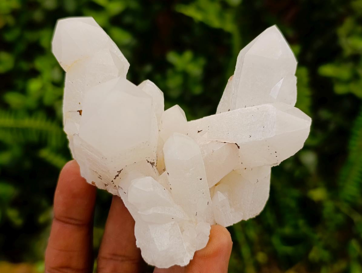 Natural Cascading "Anananas" Candle Quartz Clusters x 12 From Antsirabe, Madagascar - Toprock Gemstones and Minerals 