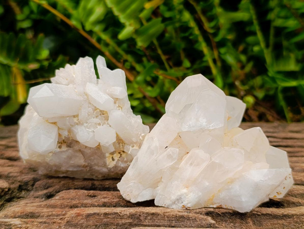 Natural Cascading "Anananas" Candle Quartz Clusters x 12 From Antsirabe, Madagascar - Toprock Gemstones and Minerals 