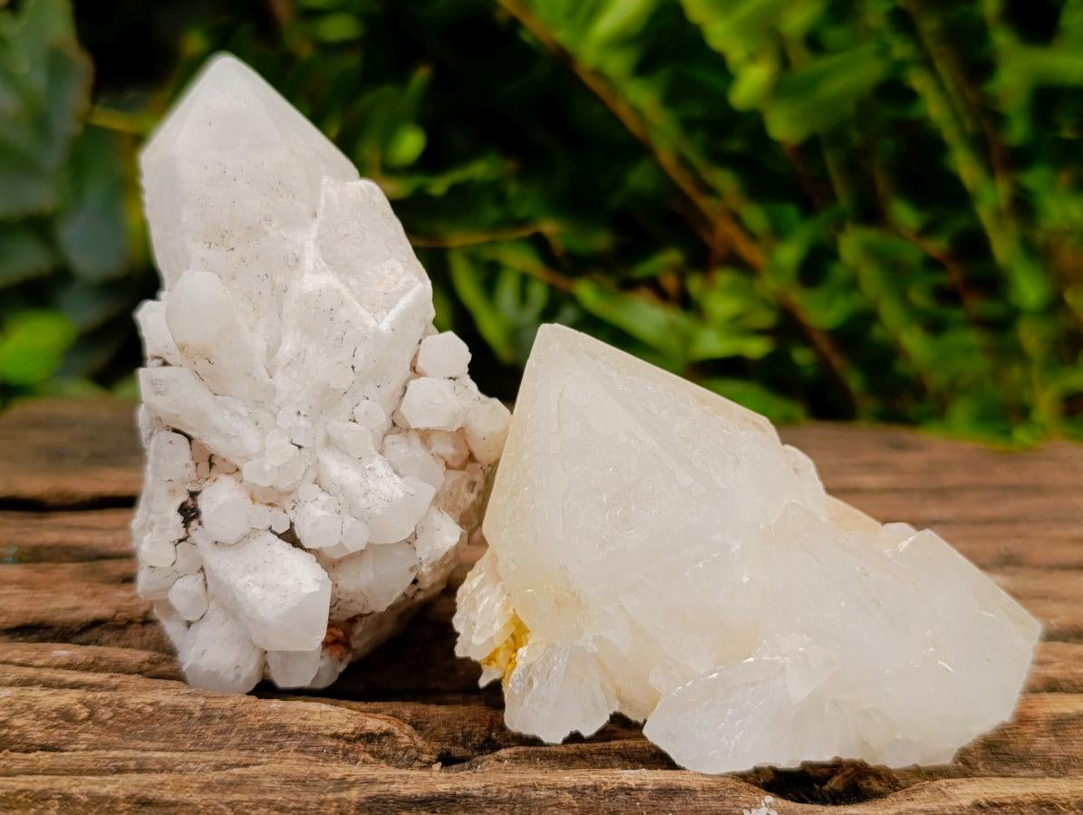 Natural Cascading "Anananas" Candle Quartz Clusters x 12 From Antsirabe, Madagascar - Toprock Gemstones and Minerals 