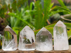 Polished Clear Quartz Crystals x 20 From Madagascar - Toprock Gemstones and Minerals 