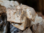 Natural Large Rhombohedral Calcite Specimen with Phosphorus Aragonite x 1 From Albert's Mountain, Lesotho - Toprock Gemstones and Minerals 