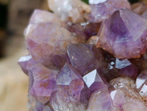 Natural Jacaranda Amethyst Clusters x 5 From Mumbwa, Zambia - Toprock Gemstones and Minerals 