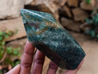 Polished Fuchsite Quartz Display Crystals x 4 From Andakatany, Madagascar - Toprock Gemstones and Minerals 