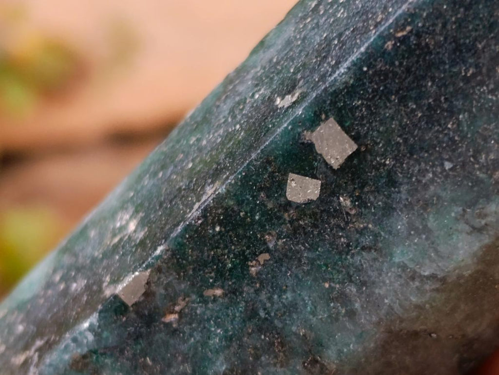 Polished Fuchsite Quartz Display Crystals x 4 From Andakatany, Madagascar - Toprock Gemstones and Minerals 