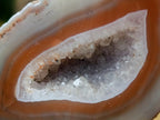 Polished One Side Red Shashe River Agate Nodules x 4 From Shashe River, Zimbabwe - Toprock Gemstones and Minerals 