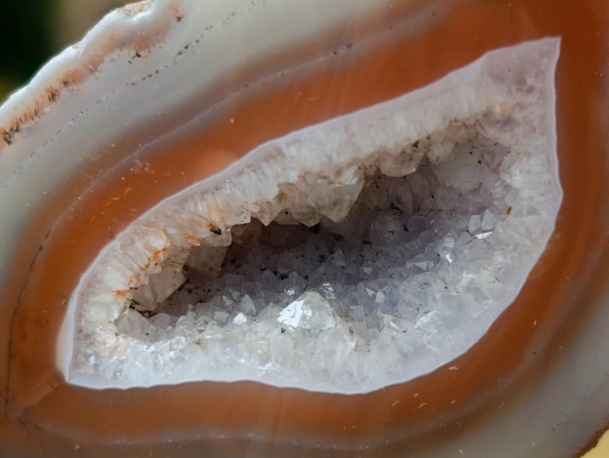 Polished One Side Red Shashe River Agate Nodules x 4 From Shashe River, Zimbabwe - Toprock Gemstones and Minerals 