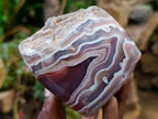 Polished One Side Red Shashe River Agate Nodules x 4 From Shashe River, Zimbabwe - Toprock Gemstones and Minerals 