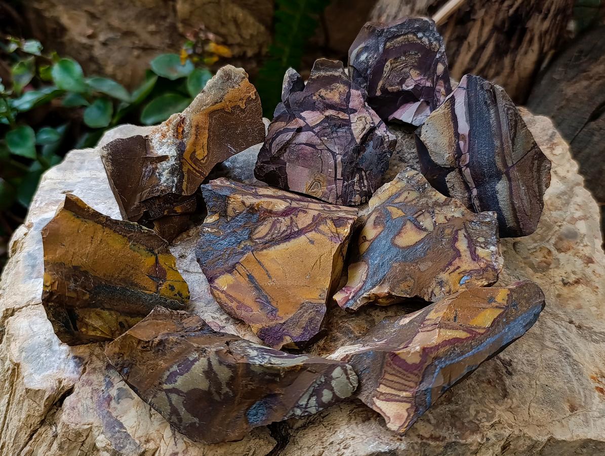 Natural Nguni Jasper Cobbed Specimens x 28 From Northern Cape, South Africa - Toprock Gemstones and Minerals 