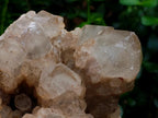 Natural XXL Cascading White Phantom Smokey Luena Quartz Cluster x 1 From Luena, Congo - Toprock Gemstones and Minerals 