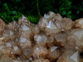 Natural XXL Cascading White Phantom Smokey Luena Quartz Cluster x 1 From Luena, Congo - Toprock Gemstones and Minerals 