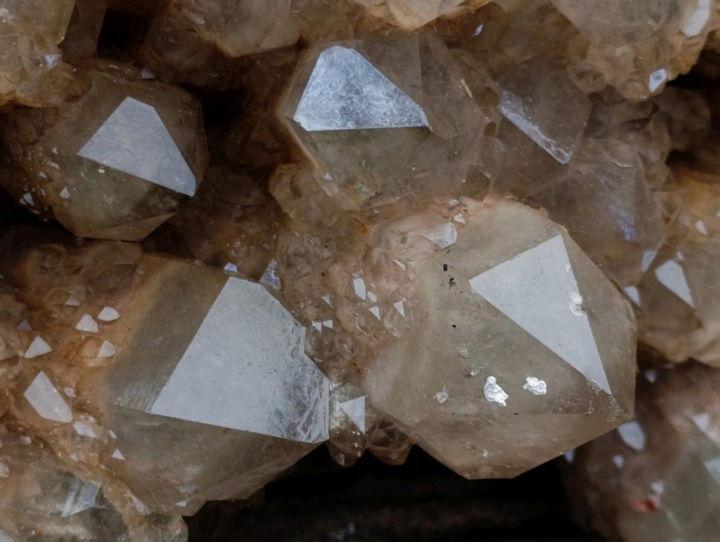 Natural XXL Cascading White Phantom Smokey Luena Quartz Cluster x 1 From Luena, Congo - Toprock Gemstones and Minerals 