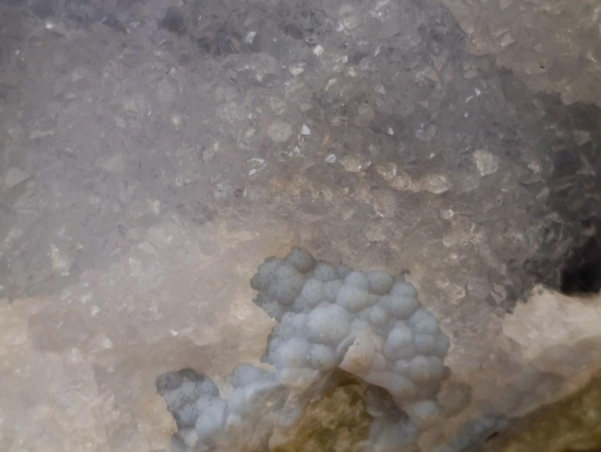 Natural Blue Lace Agate Specimens x 3 From Nsanje, Malawi - Toprock Gemstones and Minerals 